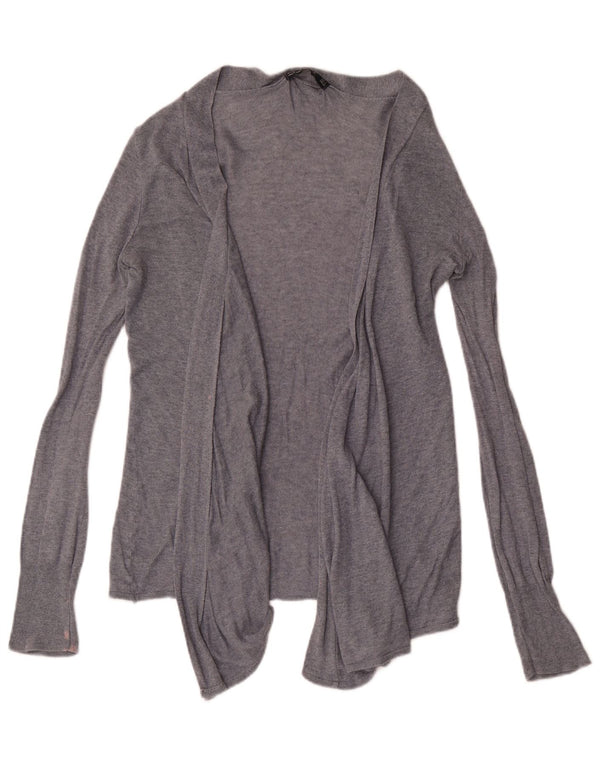 Pulover cardigan deschis pentru femei Zara UK 12, gri mediu