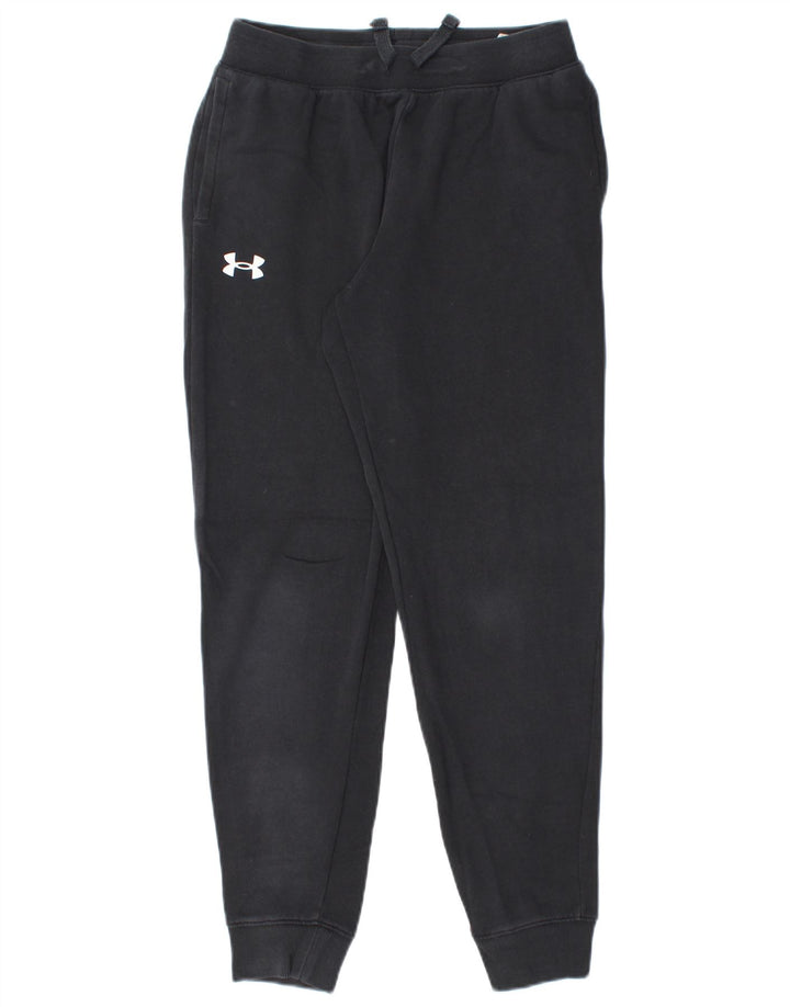 Pantaloni de trening Under Armour pentru băieți Pantaloni de jogging 11-12 ani mare negru