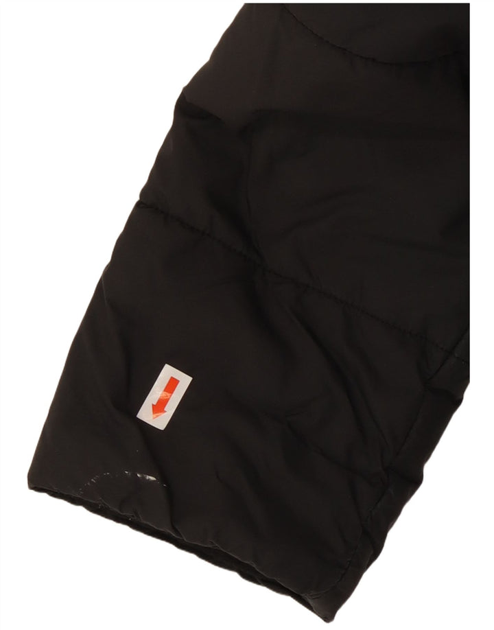 Jachetă căptușită cu glugă ADIDAS UK 8 Poliester negru mic