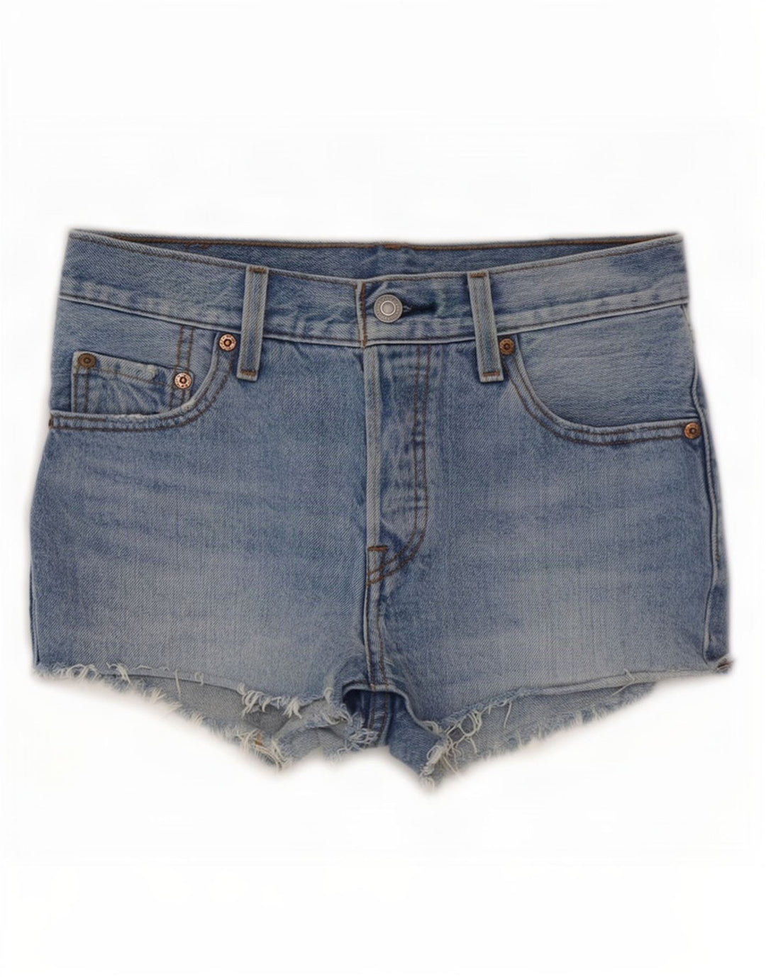 Pantaloni scurti Levi's 501 Denim Small W25 Blue Bumbac