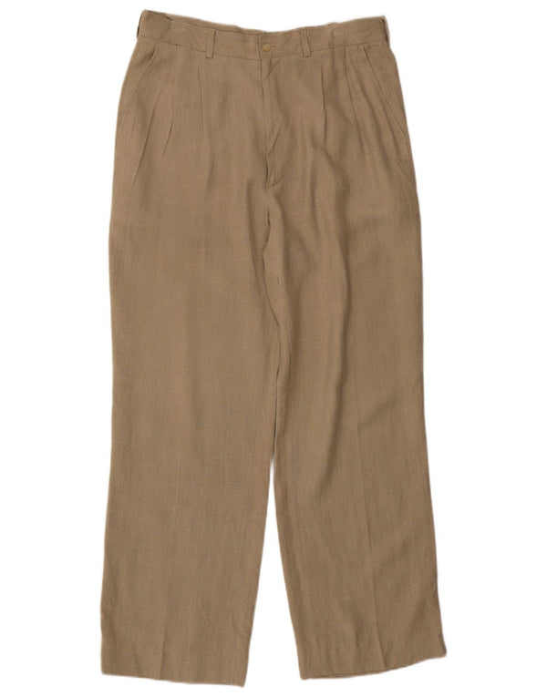 Pantaloni chino vintage pentru femei L30 L28 bej