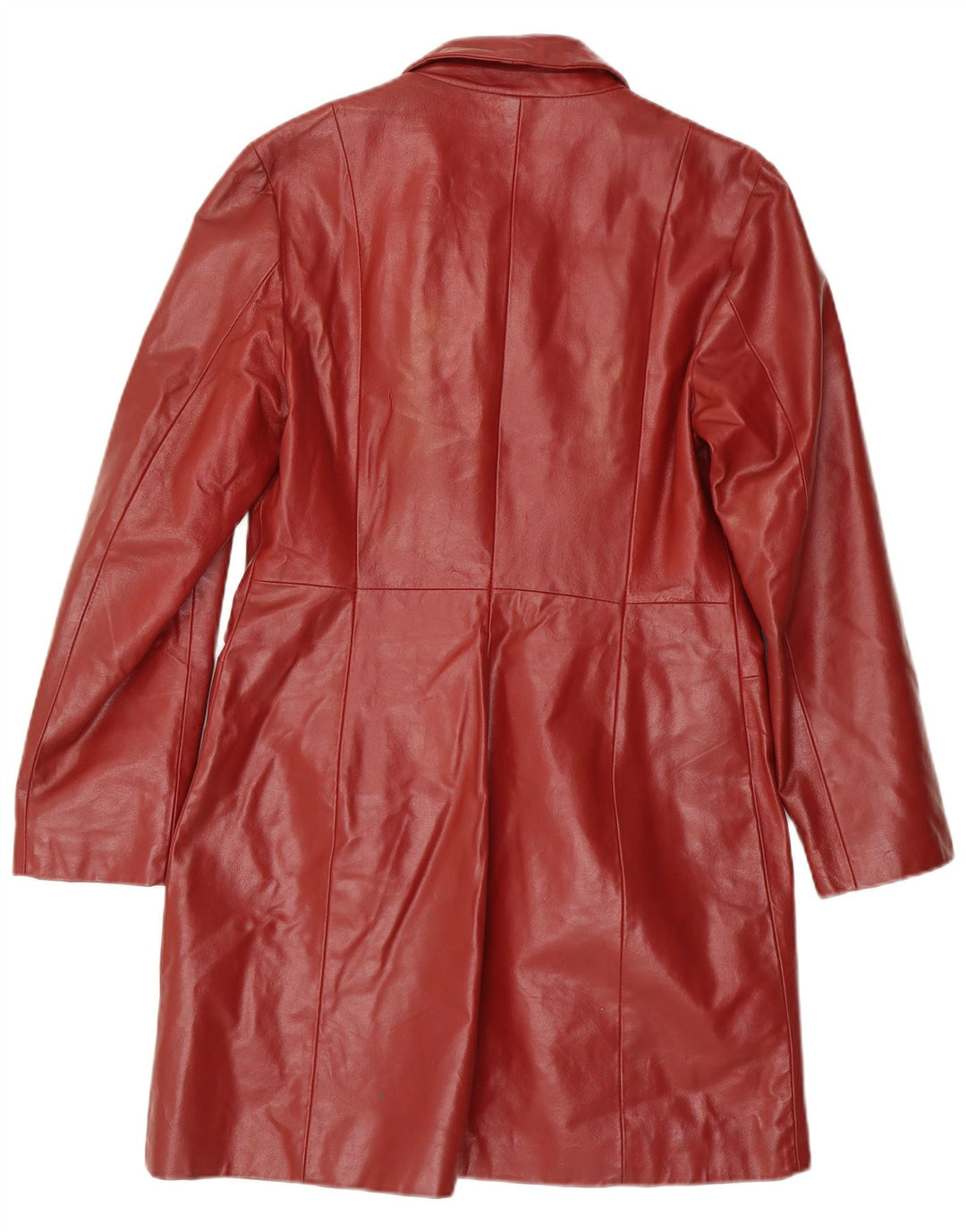 Palton din piele vintage pentru femei IT 48 XL maro