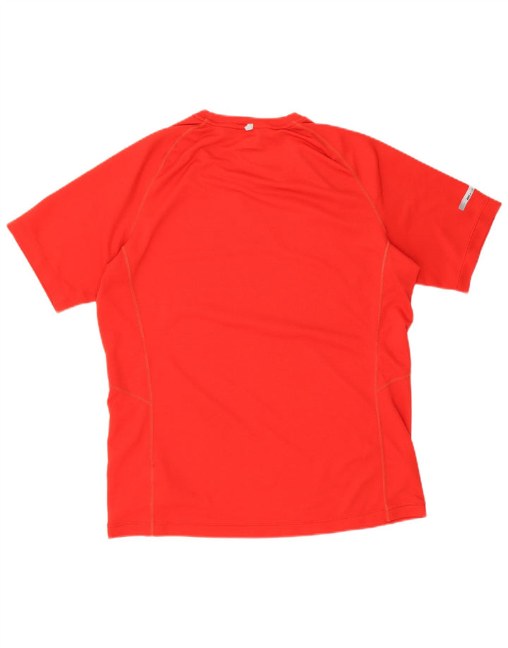 Tricou Nike Dri Fit pentru bărbați Top mare din poliester roșu