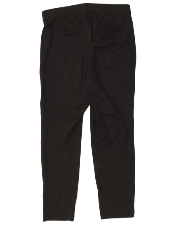 Pantaloni casual subțiri pentru femei Marks & Spencer UK 14 Medium W30 L26 Negru