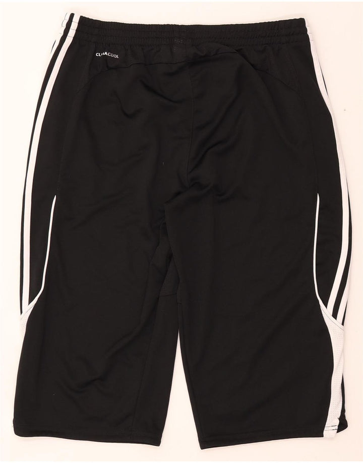 Pantaloni scurți sport ADIDAS Climacool Bermuda 2XL, negru, color block