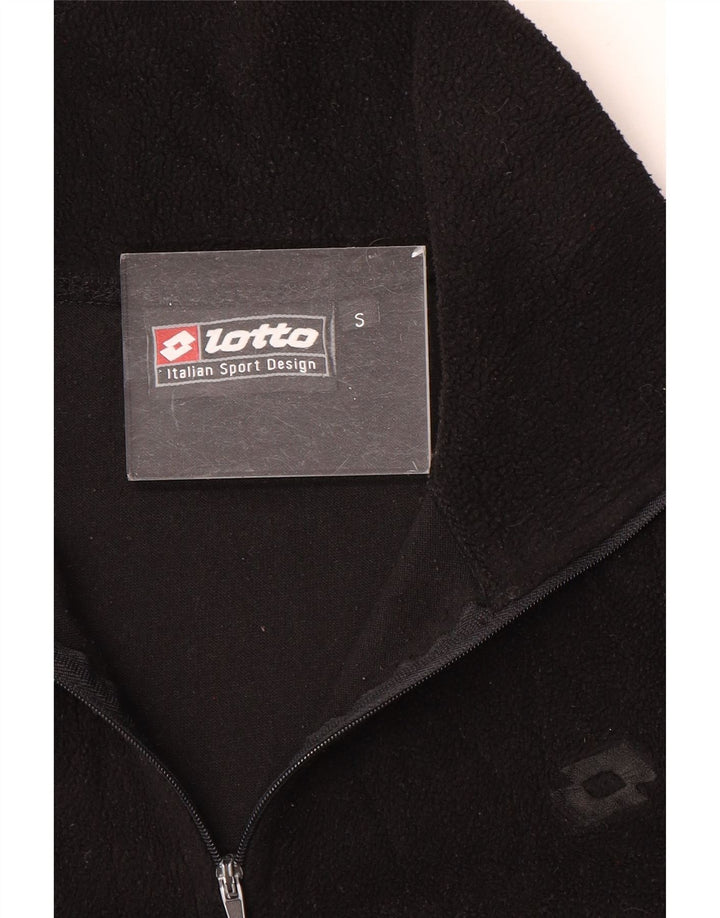 Pulover din lână Lotto pentru bărbați, cu fermoar, negru