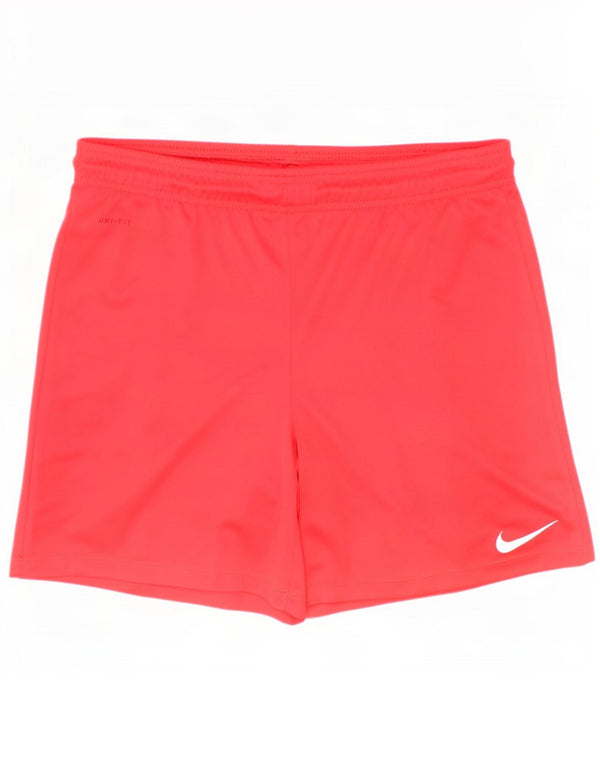 Pantaloni scurți sport Nike Dri Fit pentru băieți 12-13 ani, mari, roșii