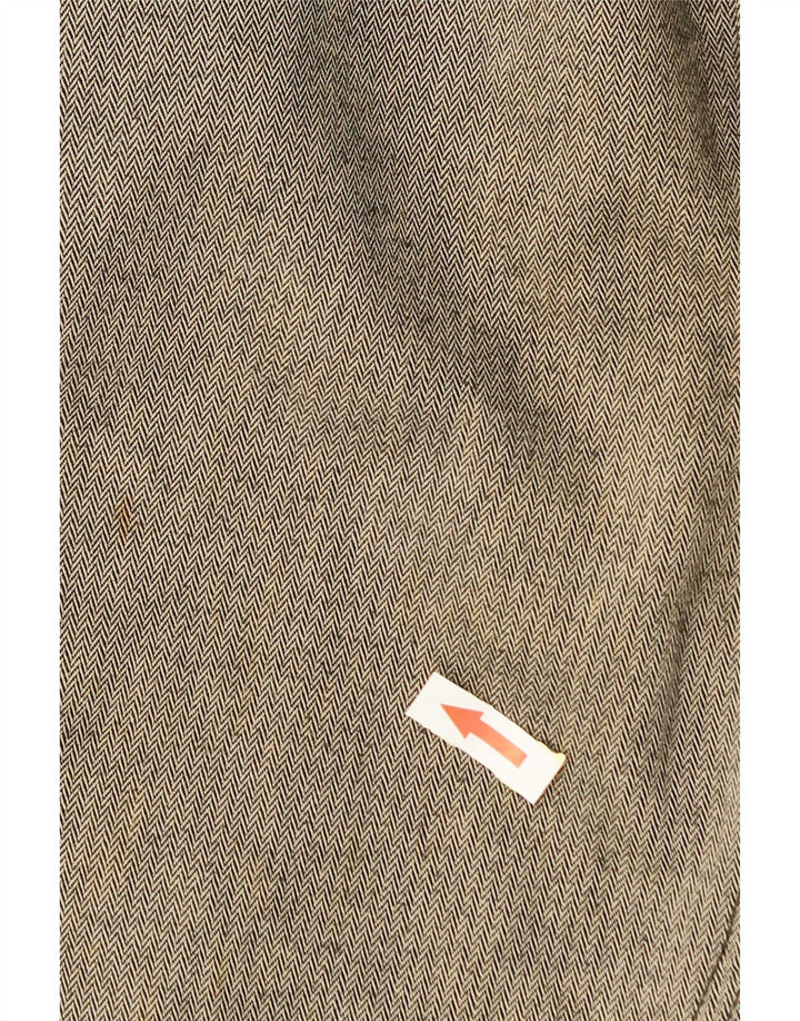 Pantaloni Cargo Drepți Calvin Klein pentru bărbați L36 L34 Gri Herringbone