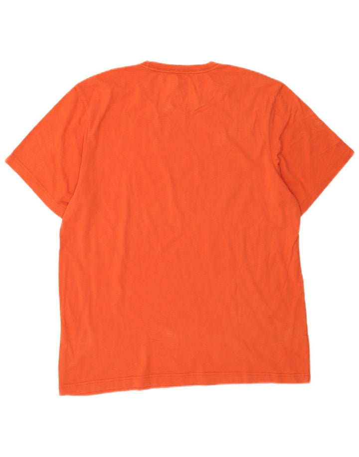 Tricou grafic pentru bărbați Levi's Top mare din bumbac portocaliu