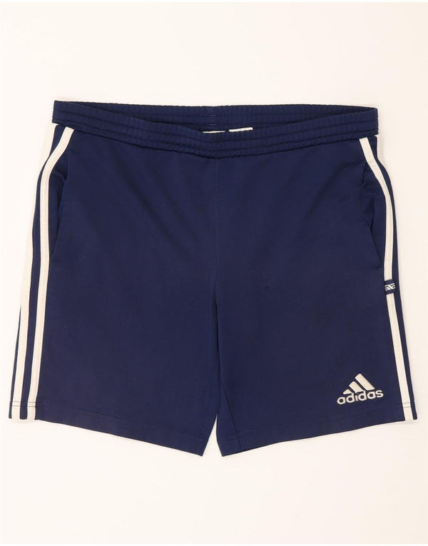 Pantaloni scurți sport pentru băieți Adidas 11-12 ani bleumarin