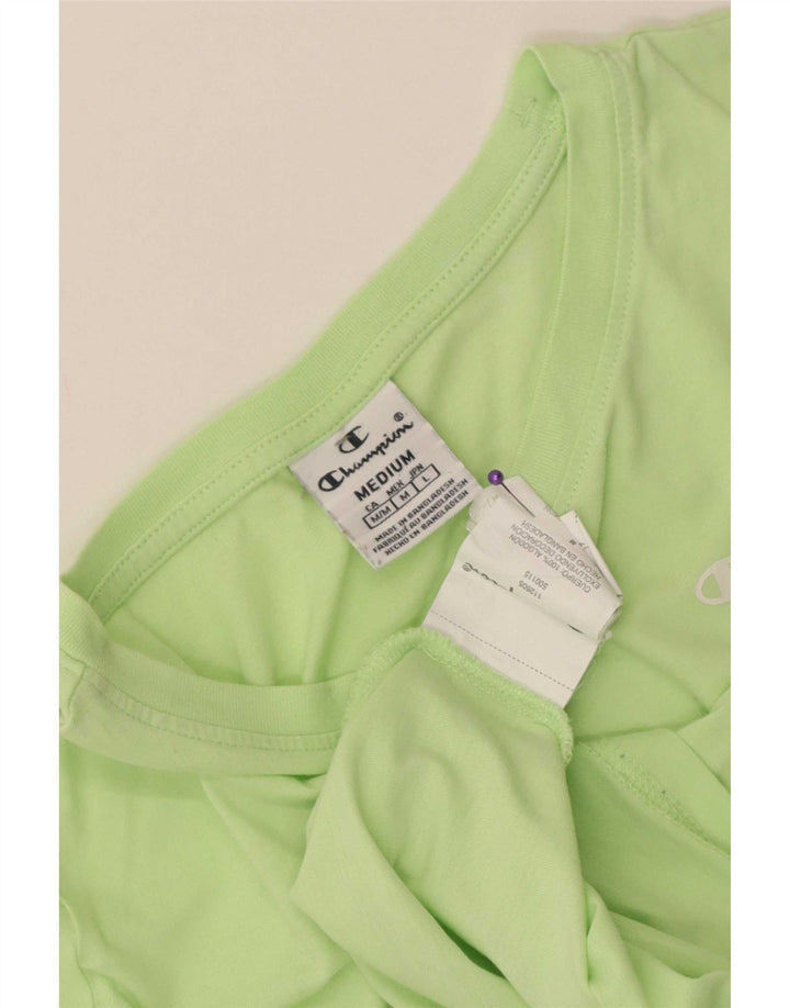 Tricou Champion pentru femei Top UK 12 Medium Green Bumbac