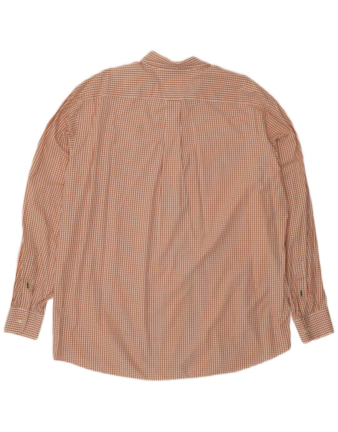 Cămașă pentru bărbați Tommy Hilfiger Mărimea 17 1/2 XL Orange Check