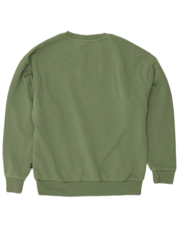 Pulover cu grafic pentru femei Puma UK 10 Bumbac verde mic