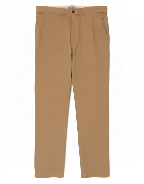 Pantaloni chino drepți pentru bărbați Marks & Spencer L42 L31 bumbac bej