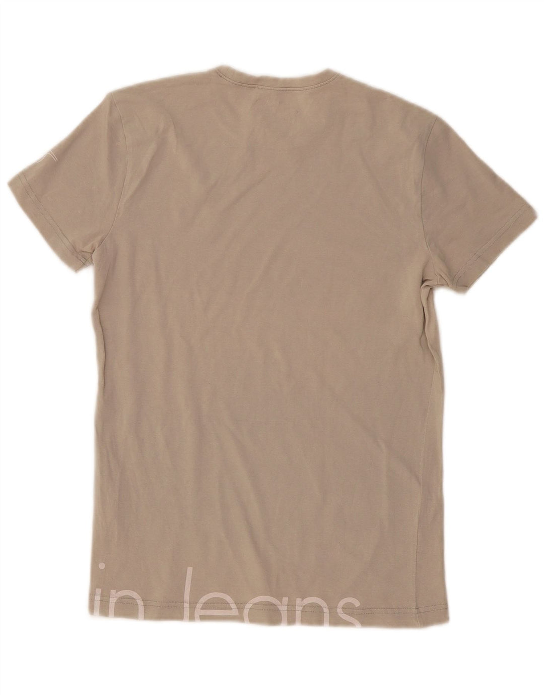 Tricou grafic Calvin Klein pentru bărbați Top mic din bumbac alb