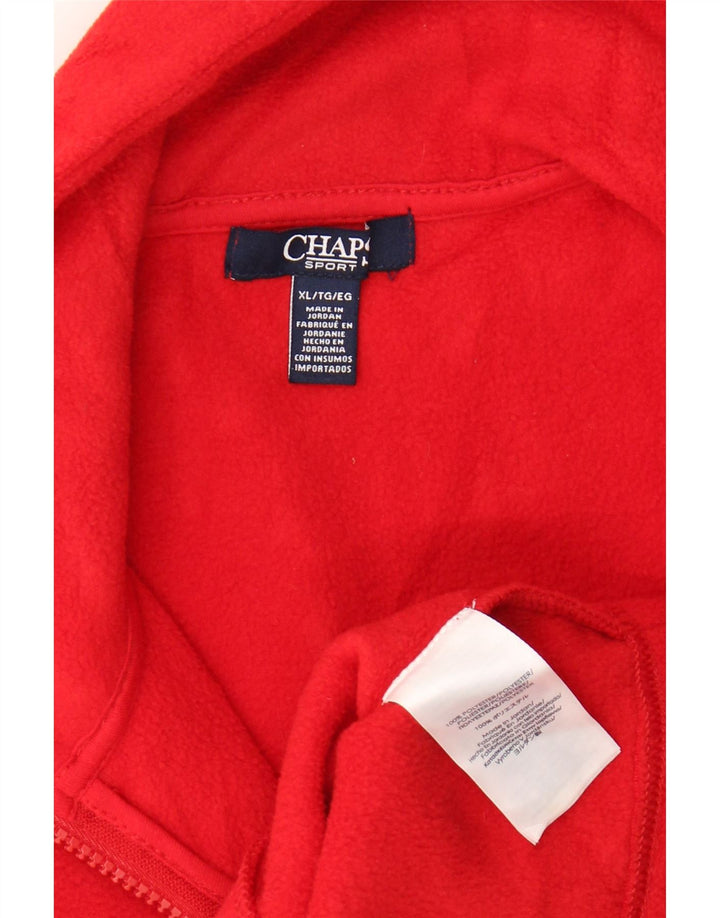 Gilet pentru femei CHAPS din lână UK 18 XL poliester roșu