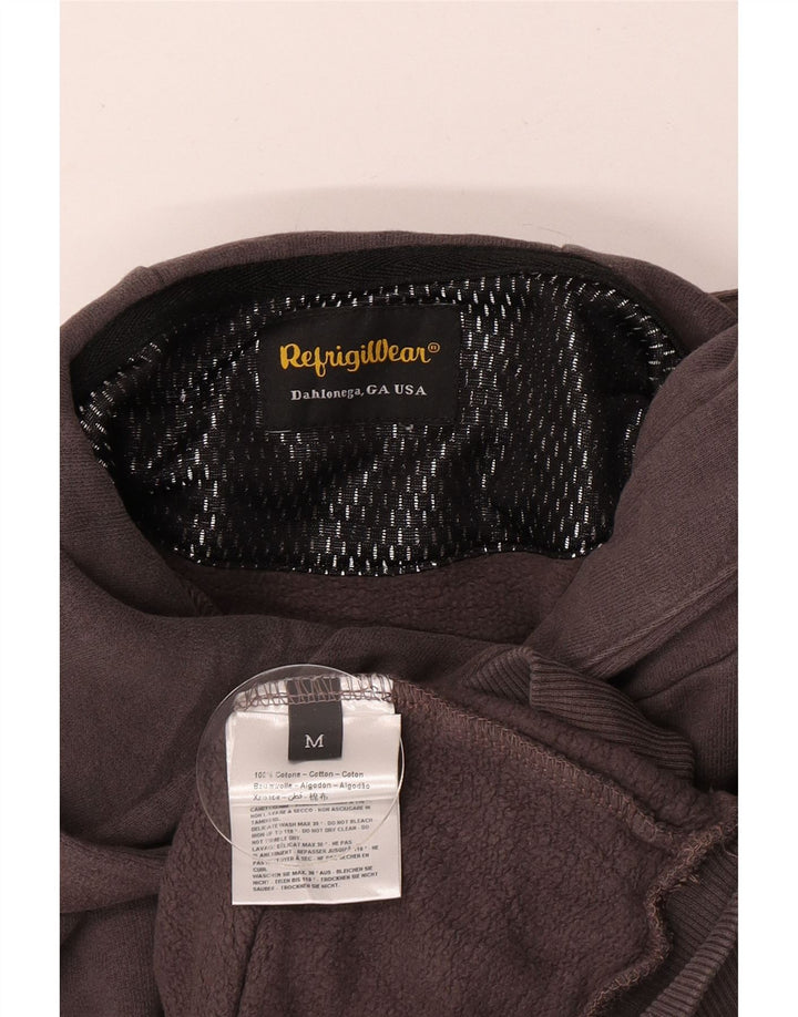 Refrigiwear Hanoră grafică pentru bărbați, bumbac, gri mediu