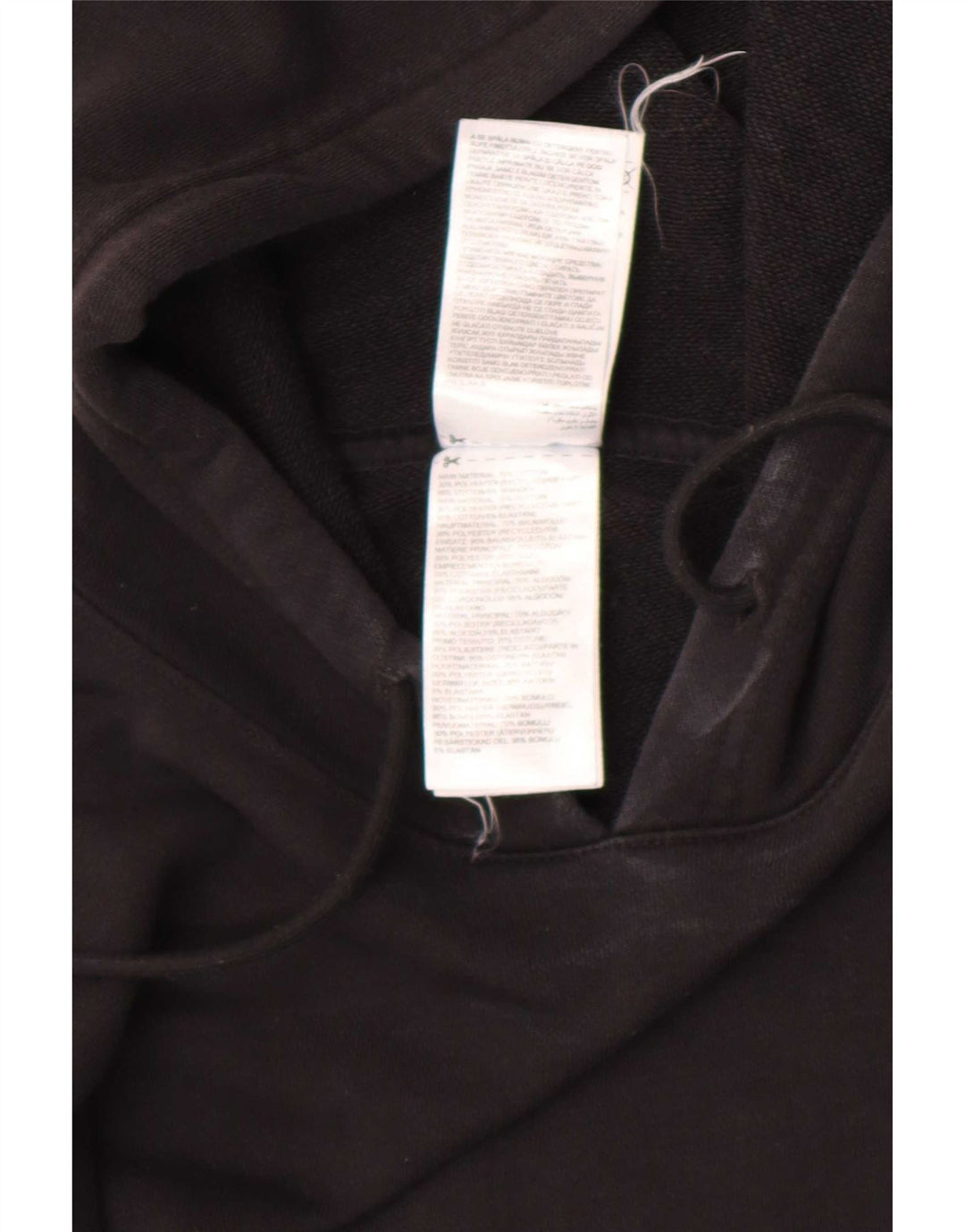 Jumper Reebok pentru bărbați, bumbac mare, negru