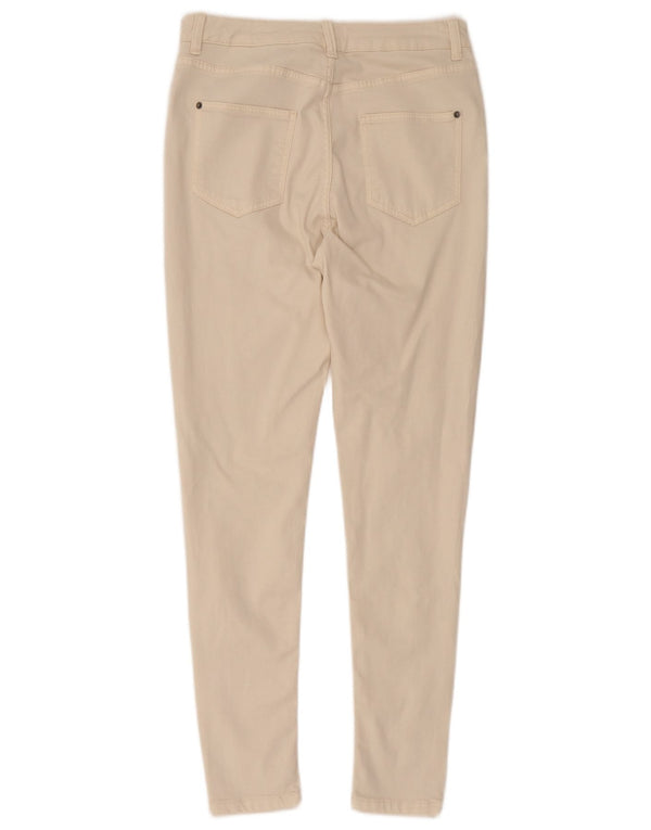 Blugi super skinny pentru femei Marks & Spencer UK 12 Medium W32 L29 Bej Bumbac