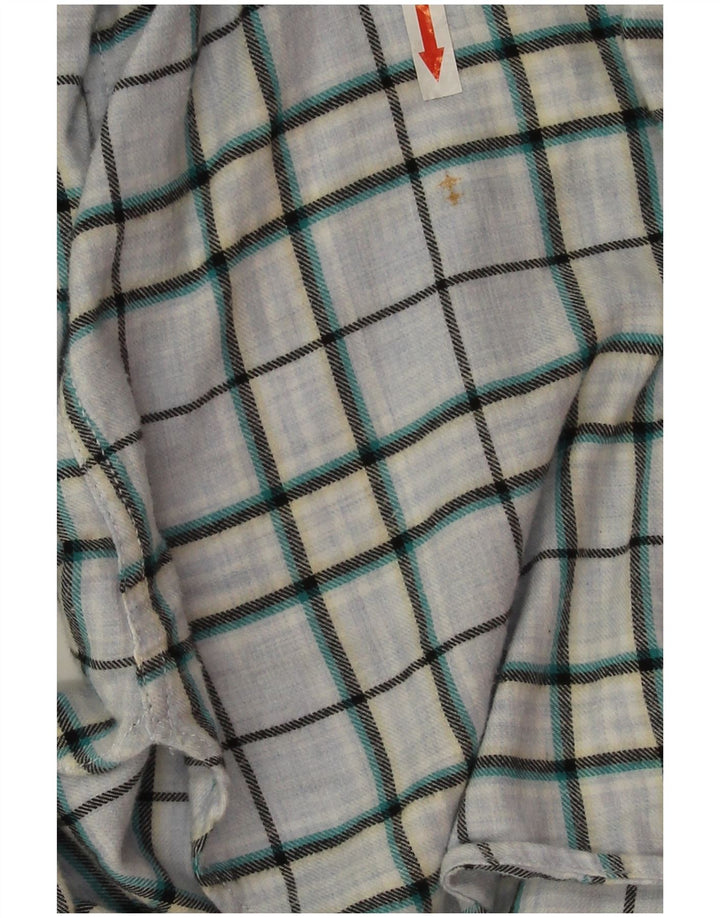 Cămașă supradimensionată pentru femei Fat Face UK 14 Large Blue Check