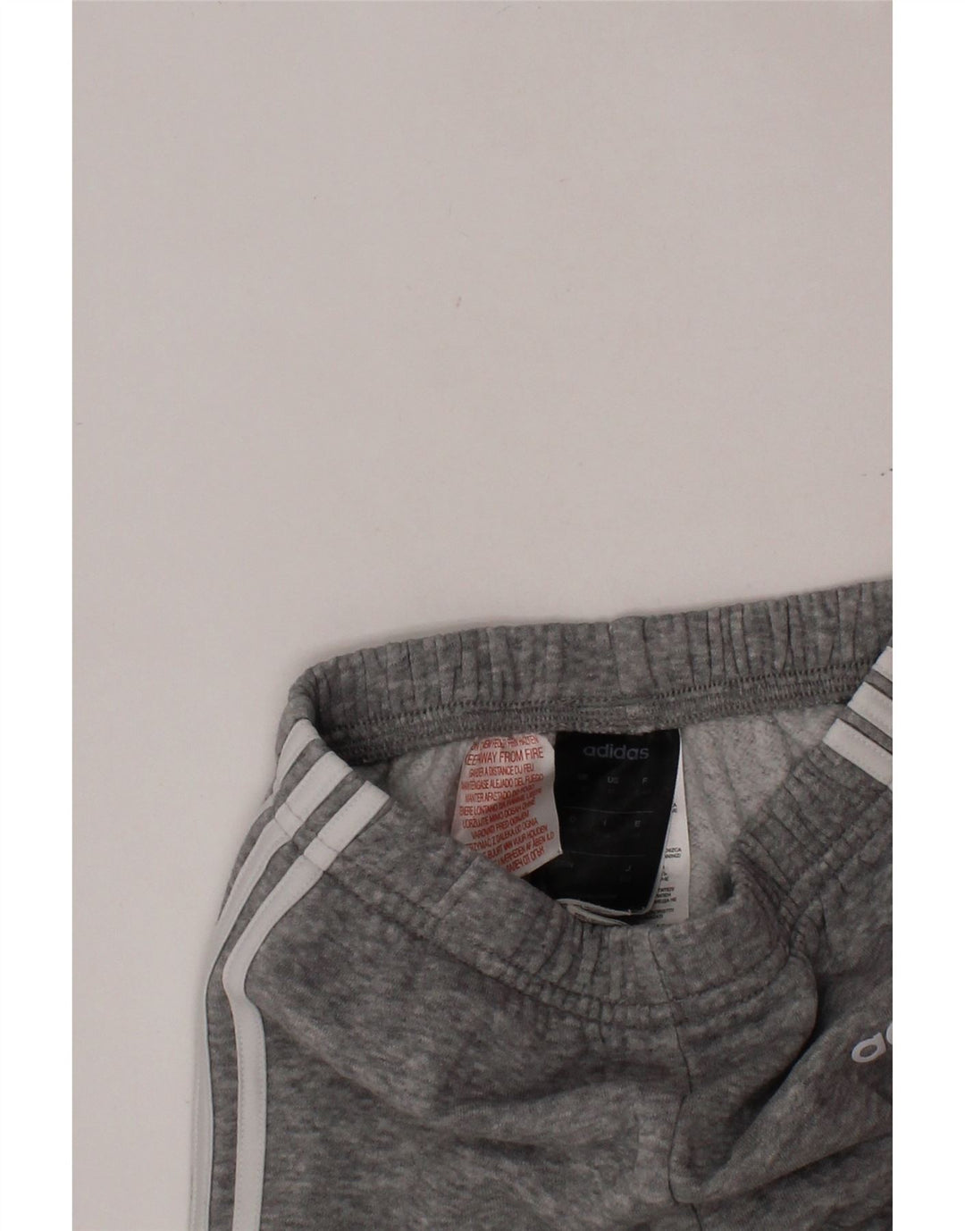 Pantaloni de trening grafic ADIDAS pentru baieti Joggeri 3-4 ani bumbac gri