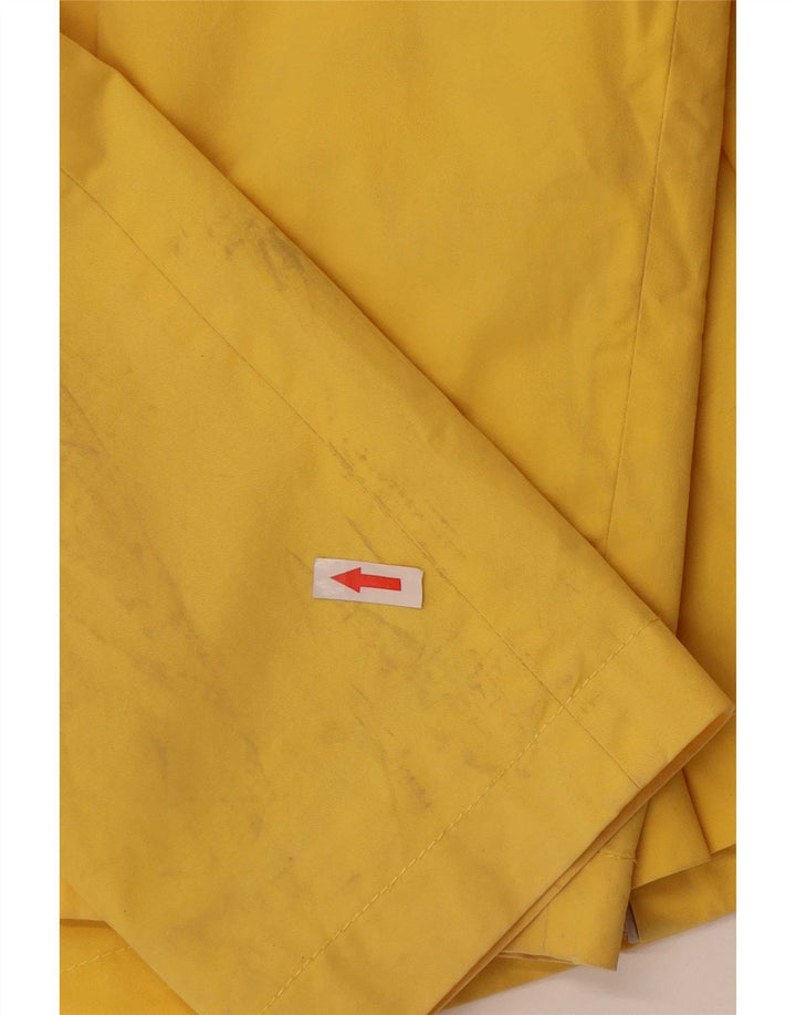 Bomber pentru femei Zara UK 16 mare bumbac galben