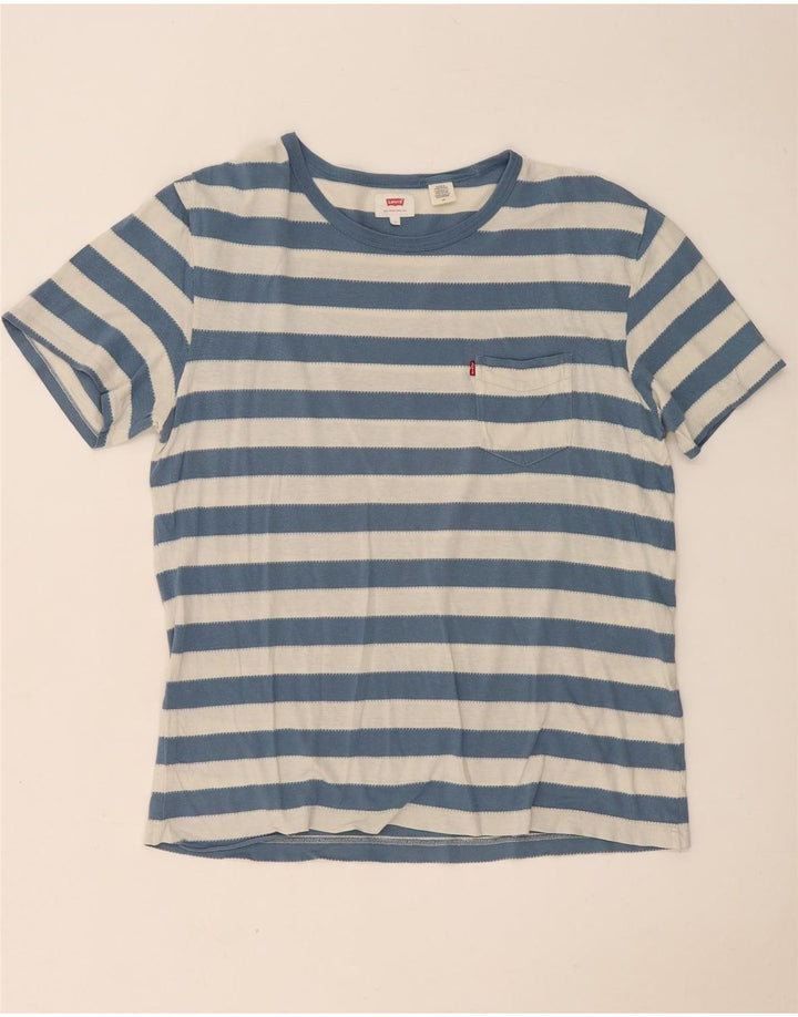 Tricou pentru bărbați Levi's Top mare cu dungi albastre