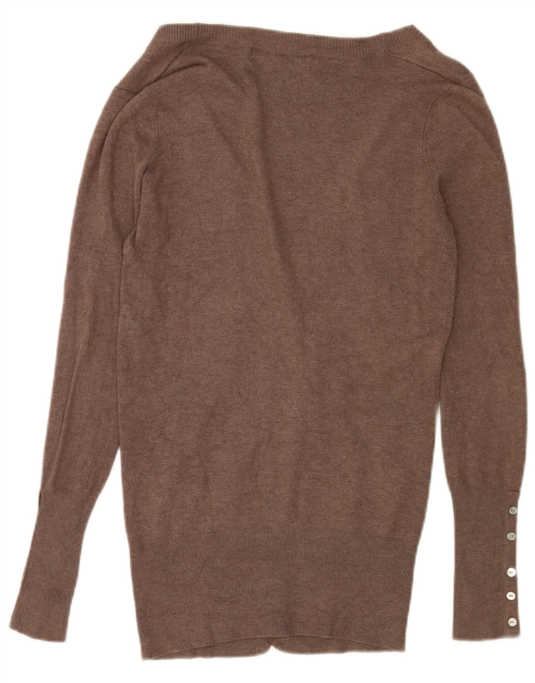 Pulover cardigan pentru femei Zara UK 12 Maro Mediu Rayon