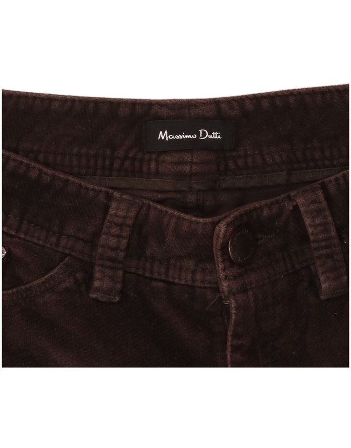 MASSIMO DUTTI Pantaloni casual drepti pentru femei W26 L29 maro