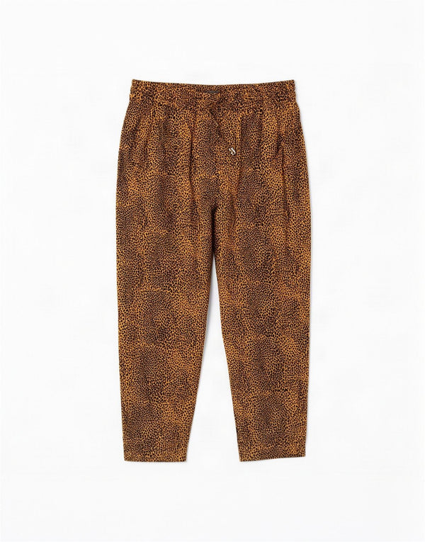 Pantaloni tăiați pentru femei Marks & Spencer UK 14 Large W32 L25 Galben