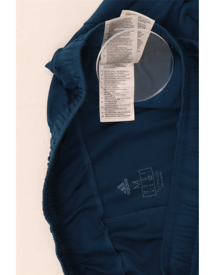 Pantaloni scurți sport pentru bărbați Adidas Climacool, poliester albastru mediu