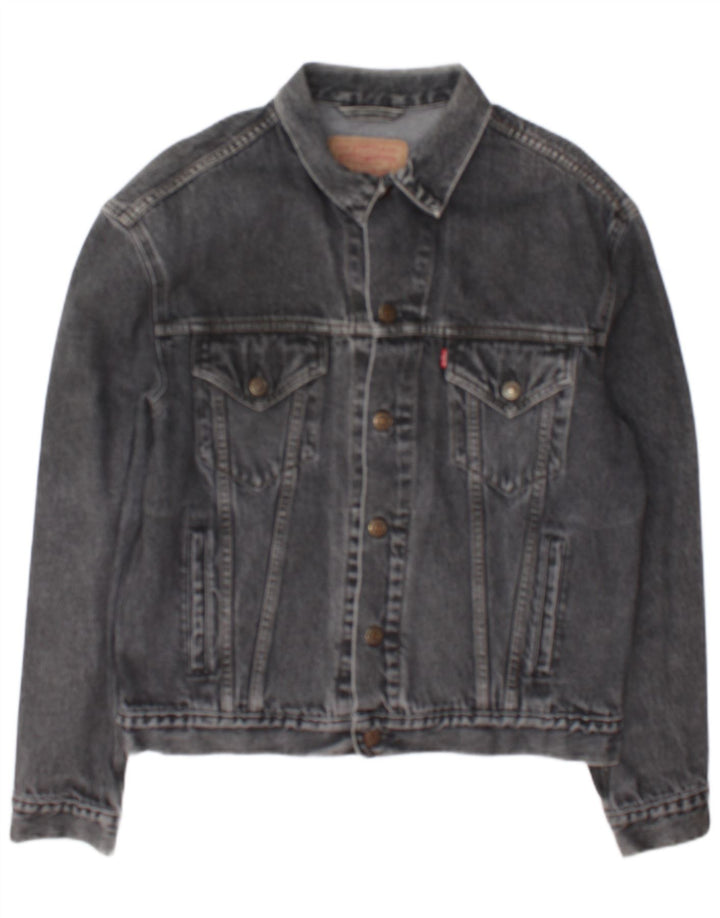 Jachetă de blugi pentru bărbați Levi's UK 40 mare bumbac gri