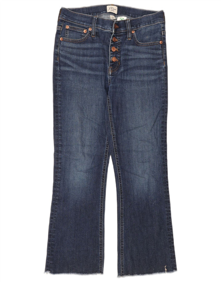 J. CREW Blugi pentru femei Billie Demi Crop Bootcut W26 L25 Blue