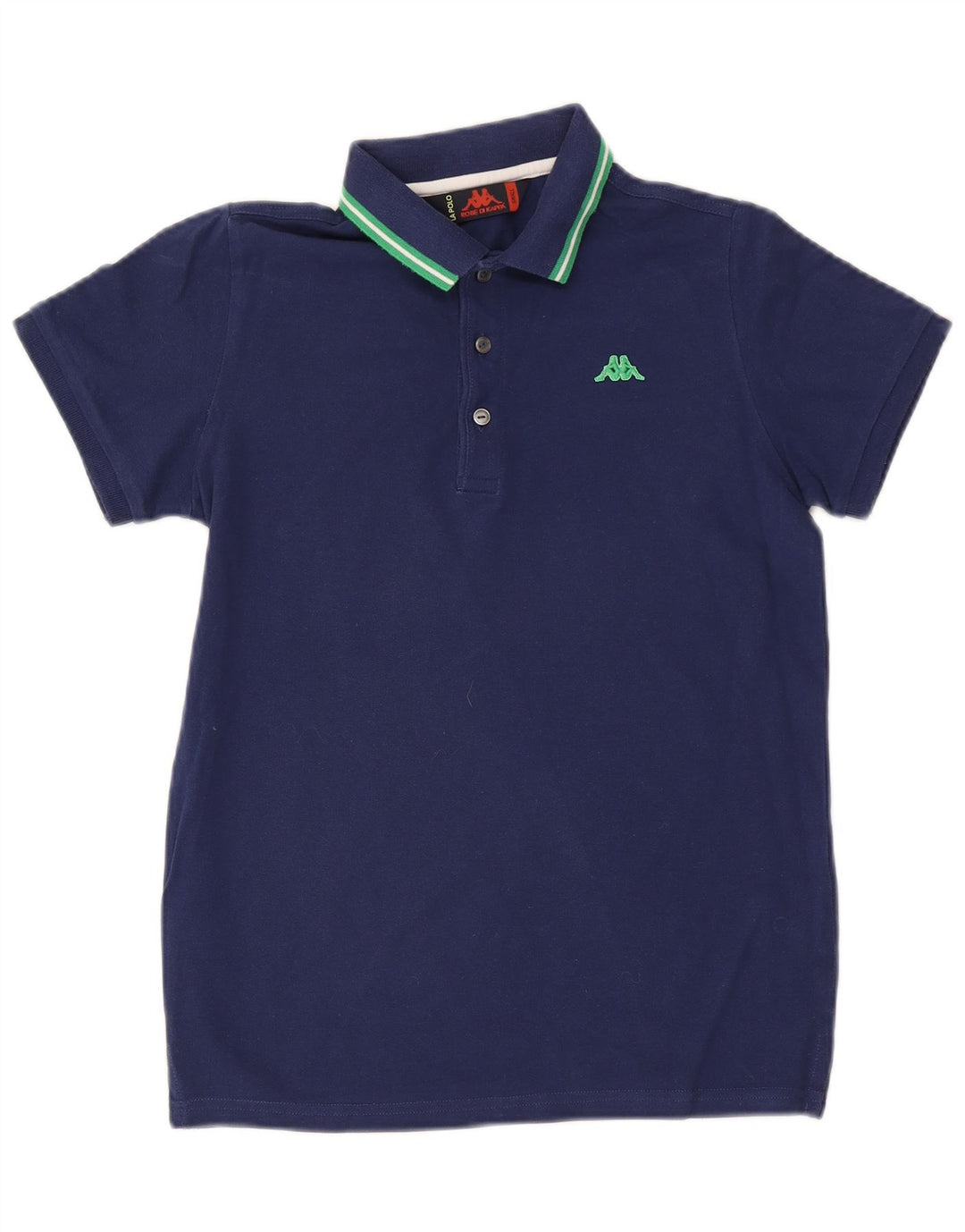 Cămașă polo pentru bărbați Kappa Bumbac bleumarin mic