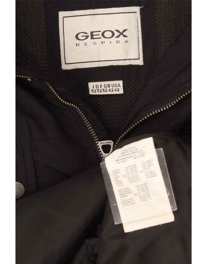 Geacă Utilitară pentru bărbați Geox UK 42 XL Poliester negru