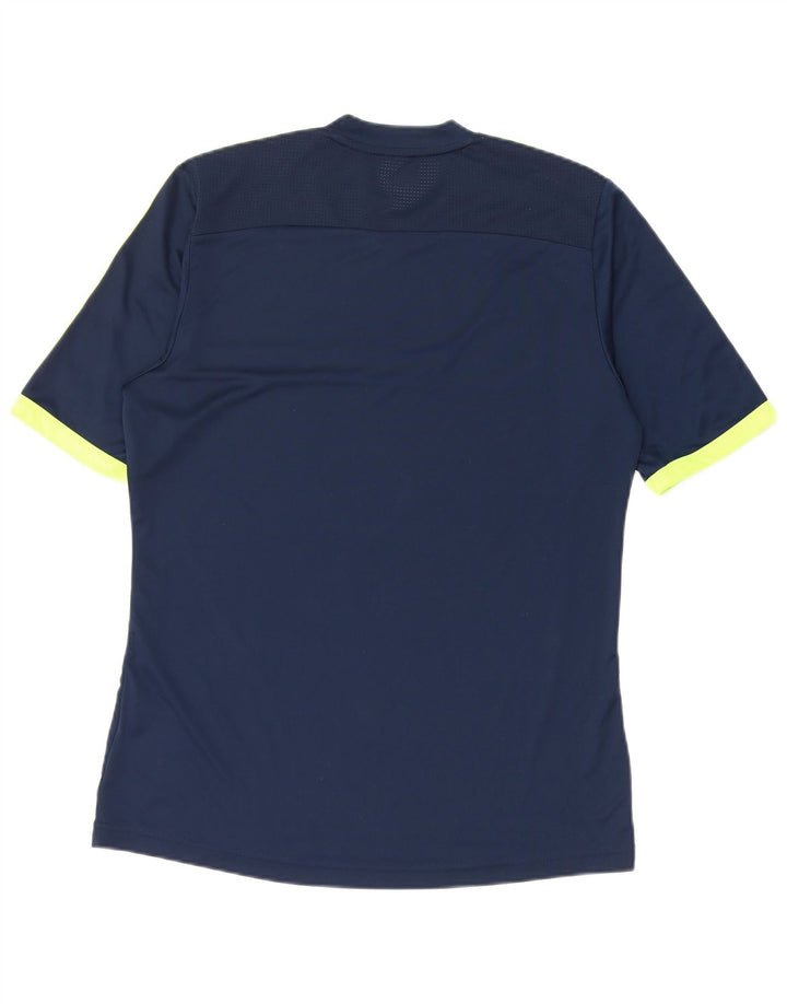 Tricou pentru bărbați ADIDAS Climacool Top Mediu Bleumarin Poliester Colorblock