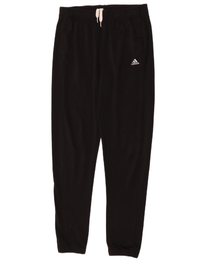 Adidas Băieți Pantaloni Trening Pantaloni Joggeri 13-14 Ani Poliester Negru