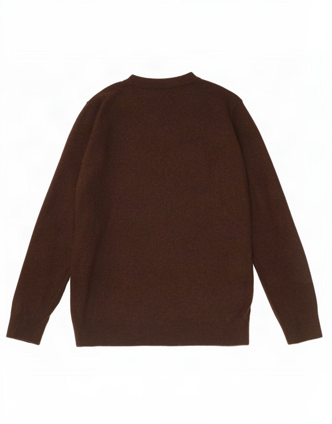 Pulover pentru bărbați Zara, cu decolteu, XL, maro, viscoză