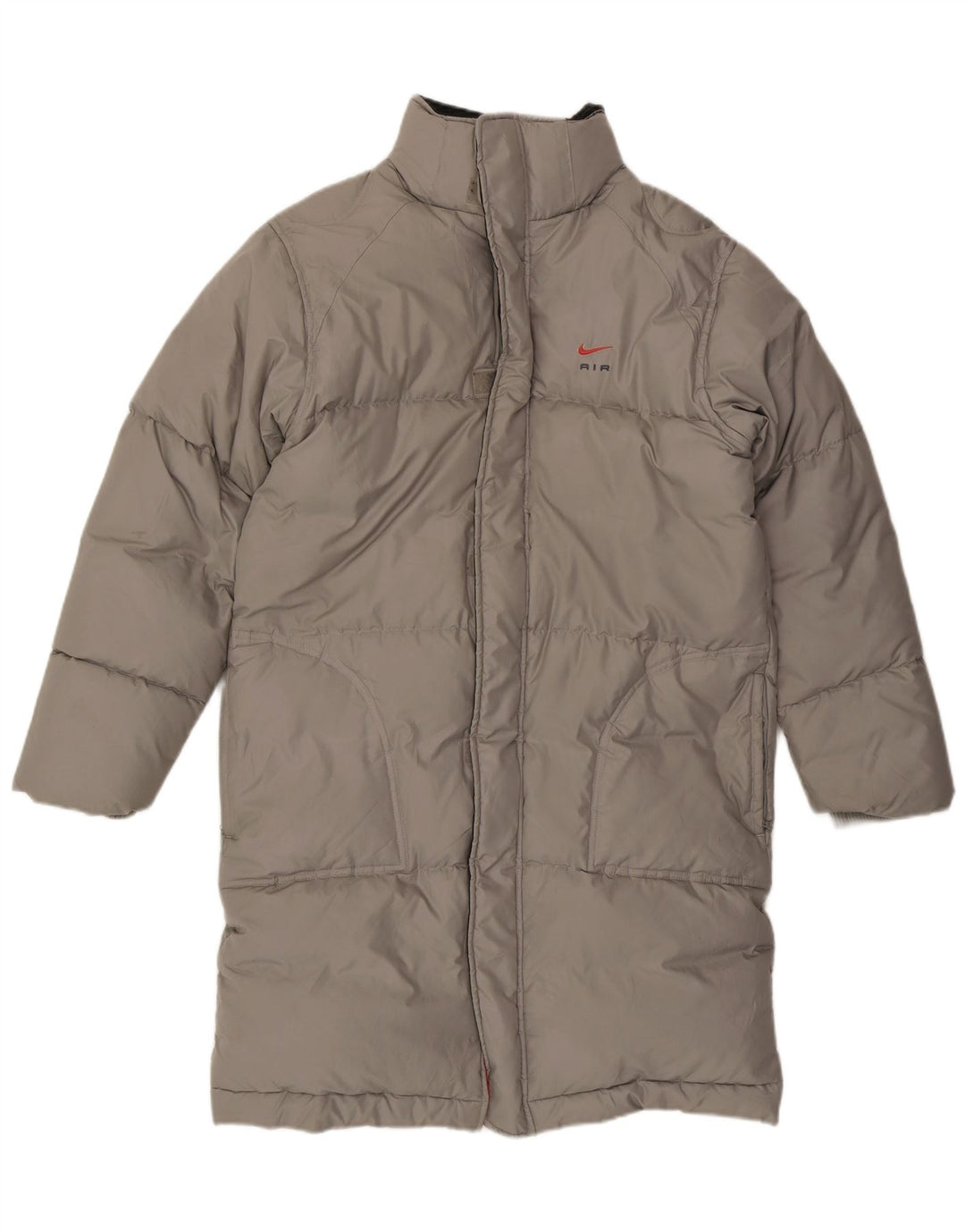 Palton căptușit pentru bărbați Nike UK 36/38 Poliester mic gri