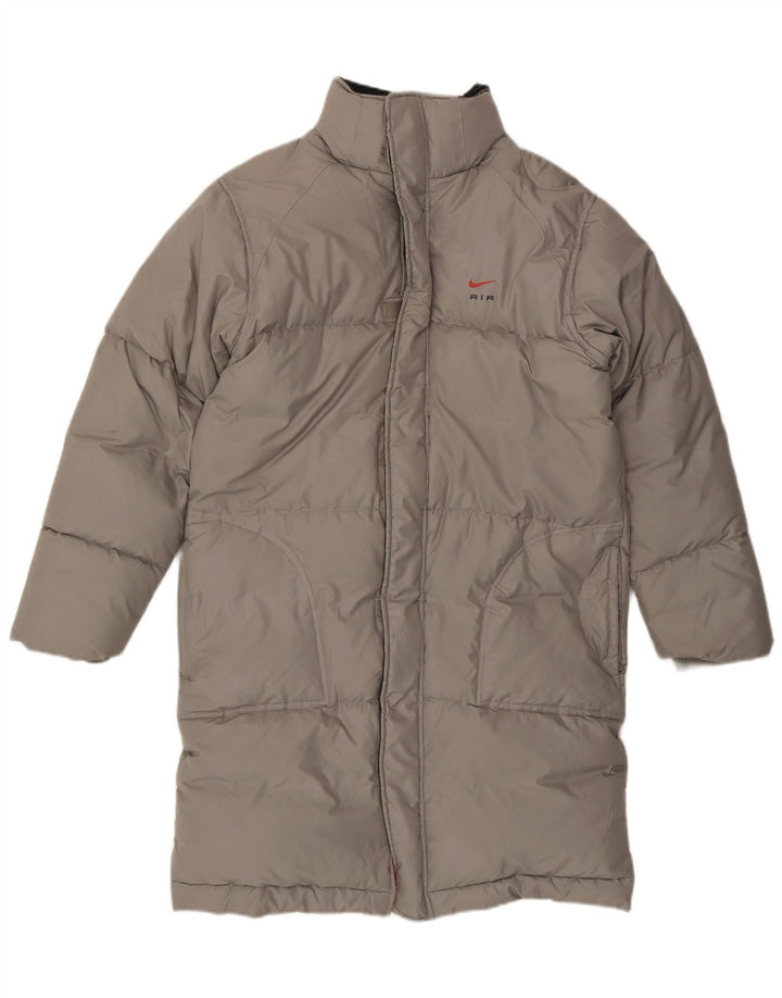 Palton căptușit pentru bărbați Nike UK 36/38 Poliester mic gri