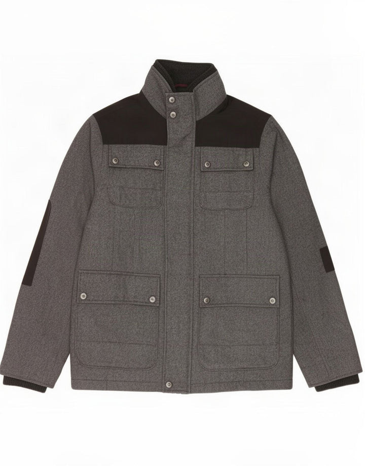 Jachetă pentru bărbați Marks & Spencer Blue Harbour Utility UK 38 Gri mediu
