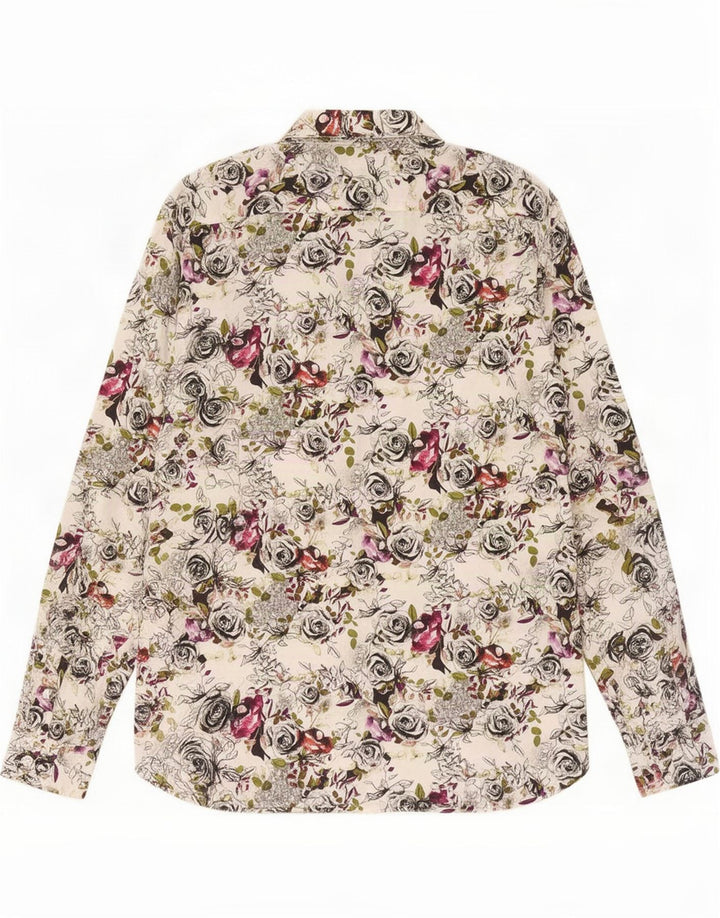Cămașă pentru bărbați Ted Baker Mărimea 5 XL Alb Floral