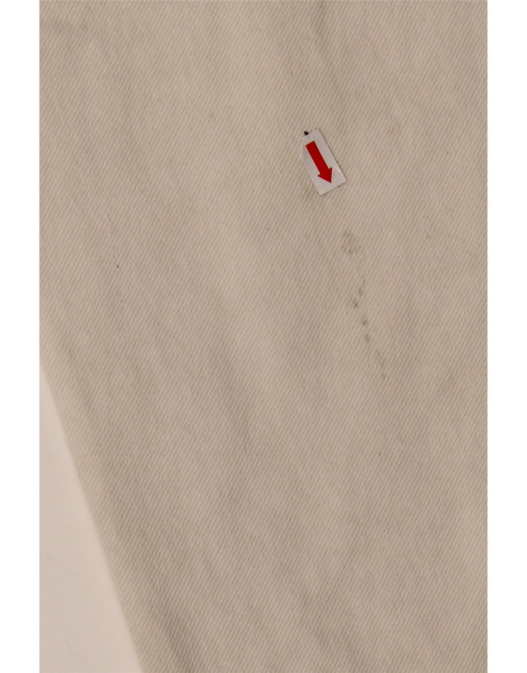 Blugi conici cu talie înaltă ZARA fete 13-14 ani W28 L22 alb