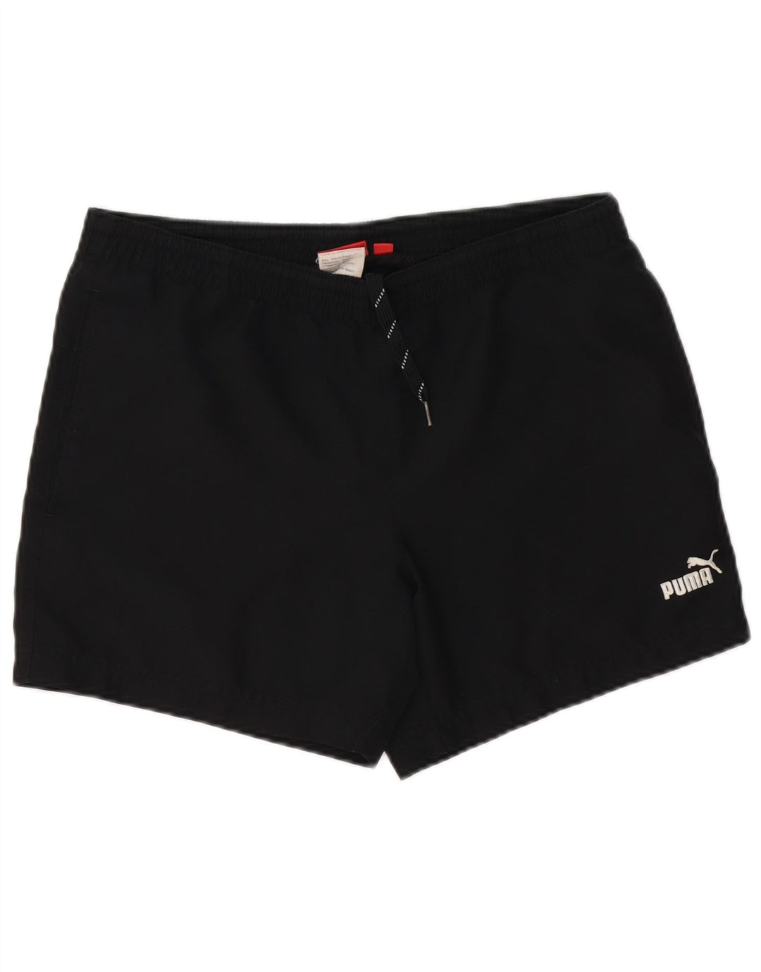 Pantaloni scurti sport Puma pentru bărbați, poliester negru mic
