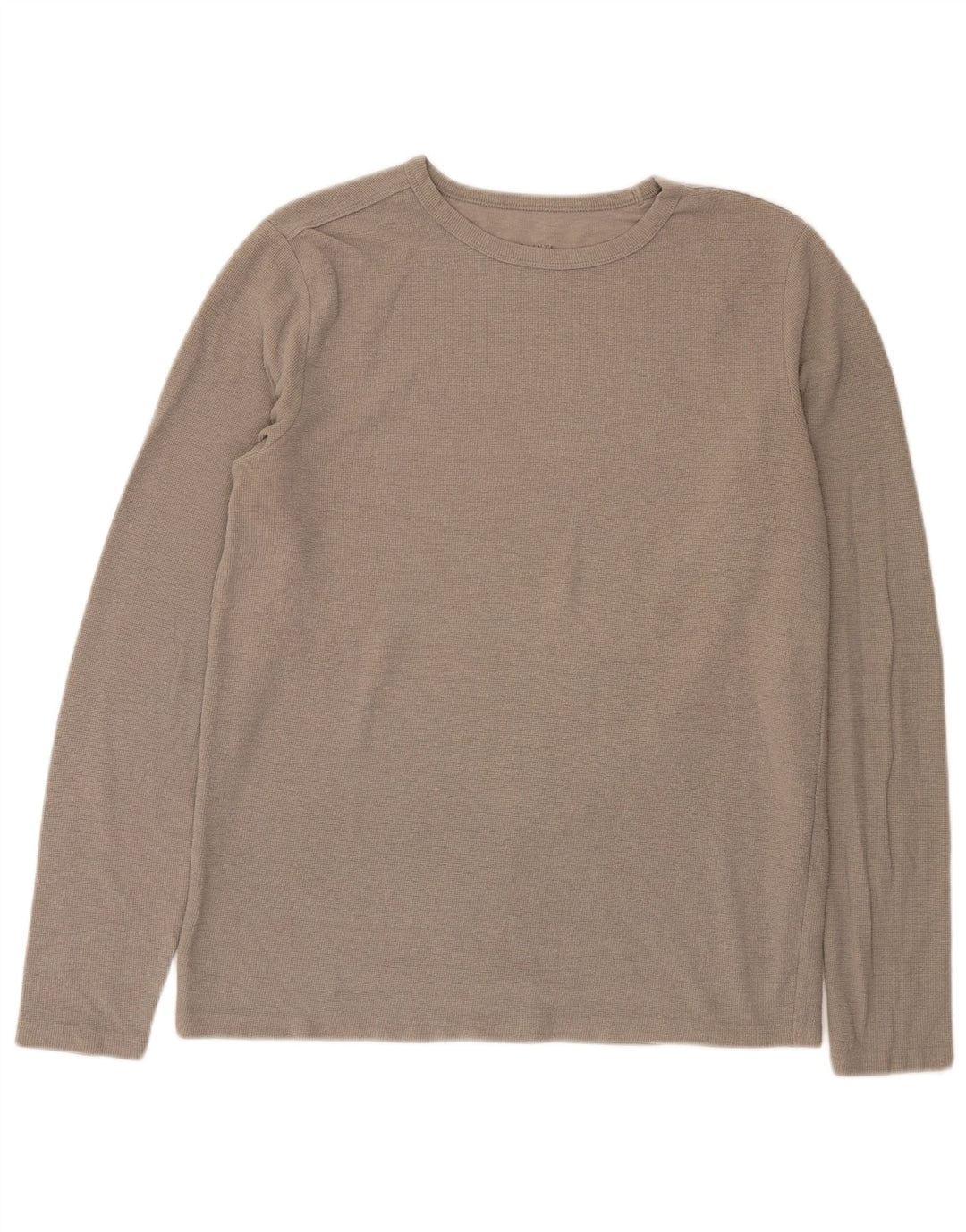 All Saints Top pentru bărbați cu mânecă lungă, mare, gri, poliester
