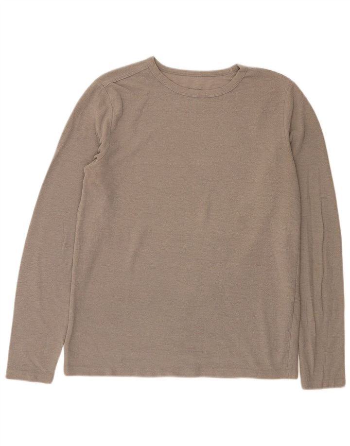 All Saints Top pentru bărbați cu mânecă lungă, mare, gri, poliester