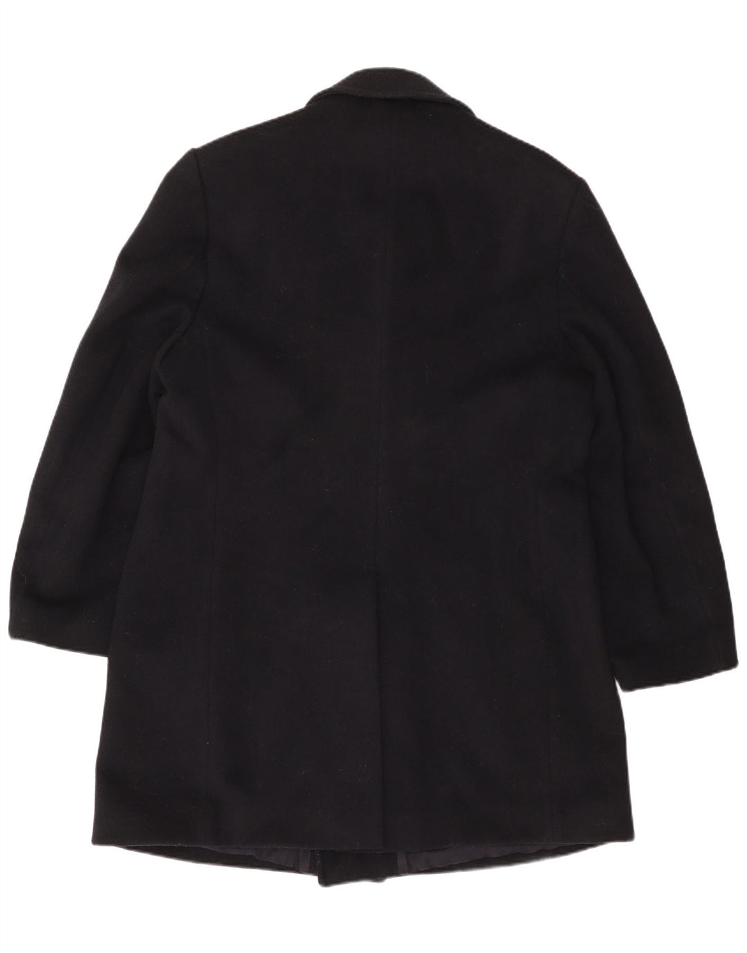 VINTAGE Palton dublu pentru bărbați UK 42 XL Lână bleumarin