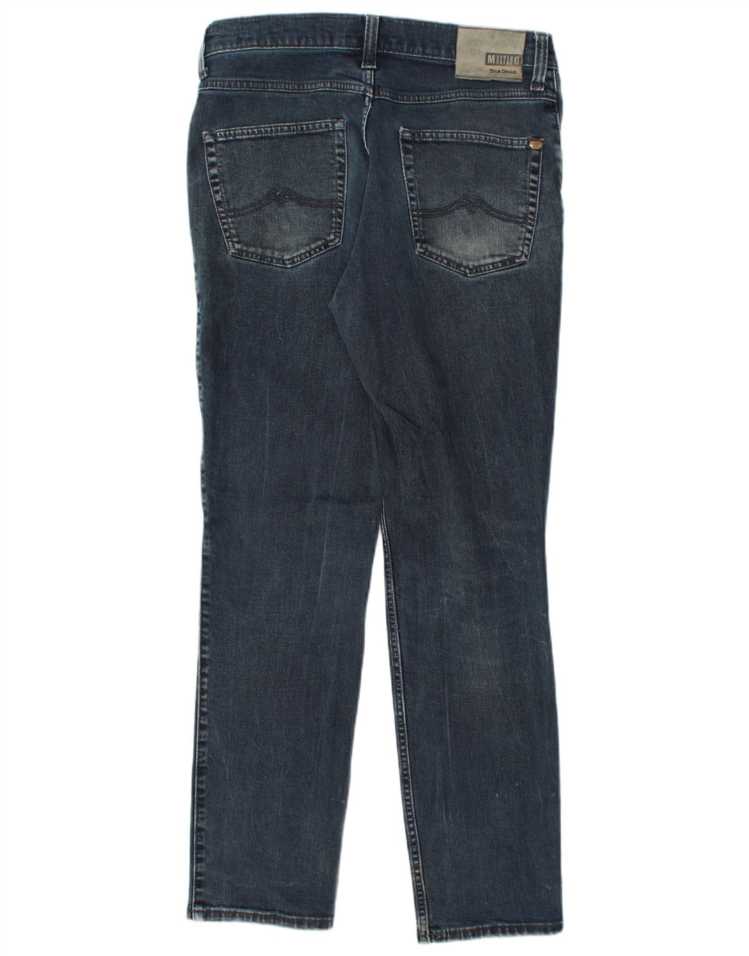 MUSTANG Blugi conici pentru femei Tramper cu talie medie Slim Fit L34 L32 Albastru