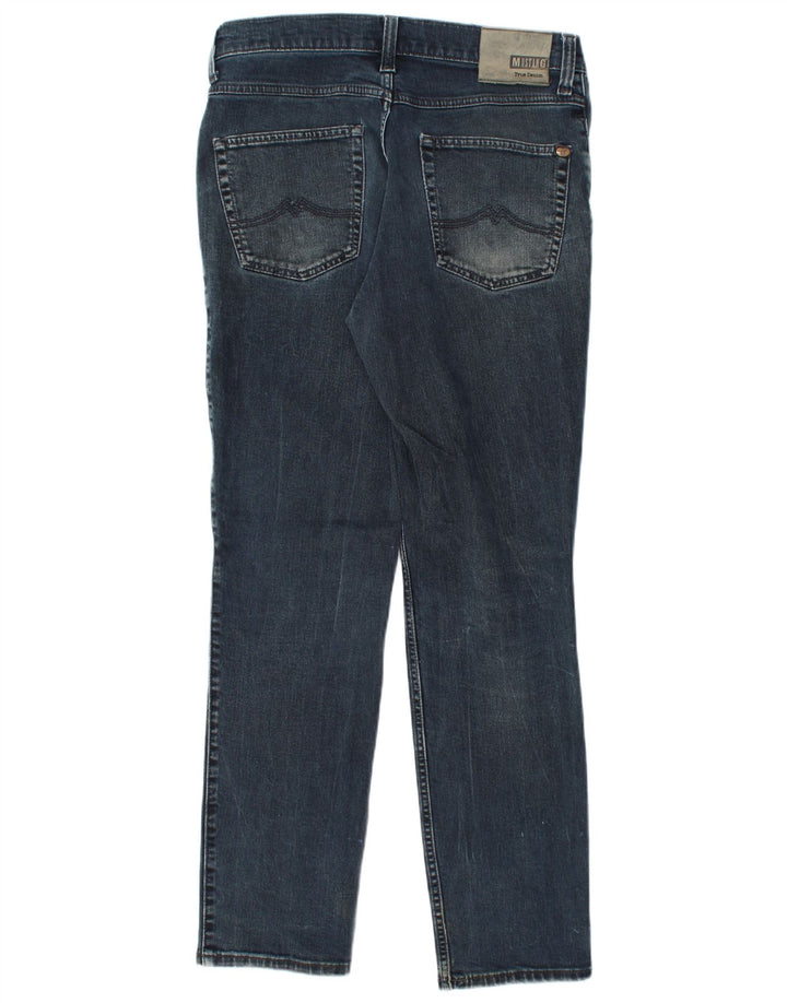 MUSTANG Blugi conici pentru femei Tramper cu talie medie Slim Fit L34 L32 Albastru