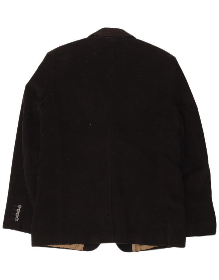 Jachetă pentru bărbați French Connection cu 2 nasturi, UK 42 XL, bumbac negru